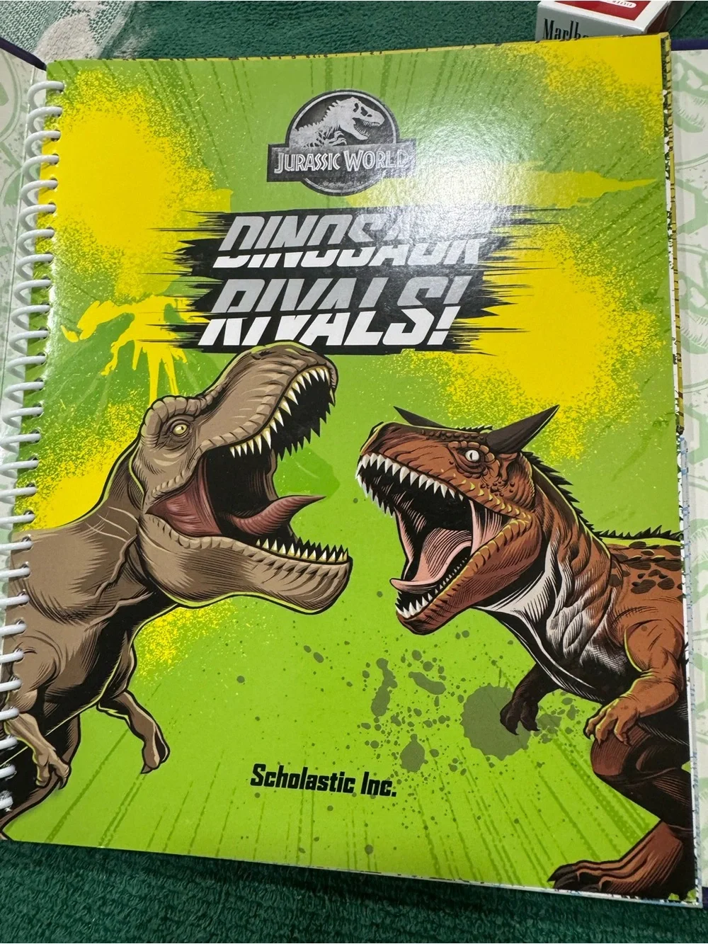 Jurassic World: Dinosaur Rivals! by Marilyn Easton (2022, Novelty Book) (CL-2)